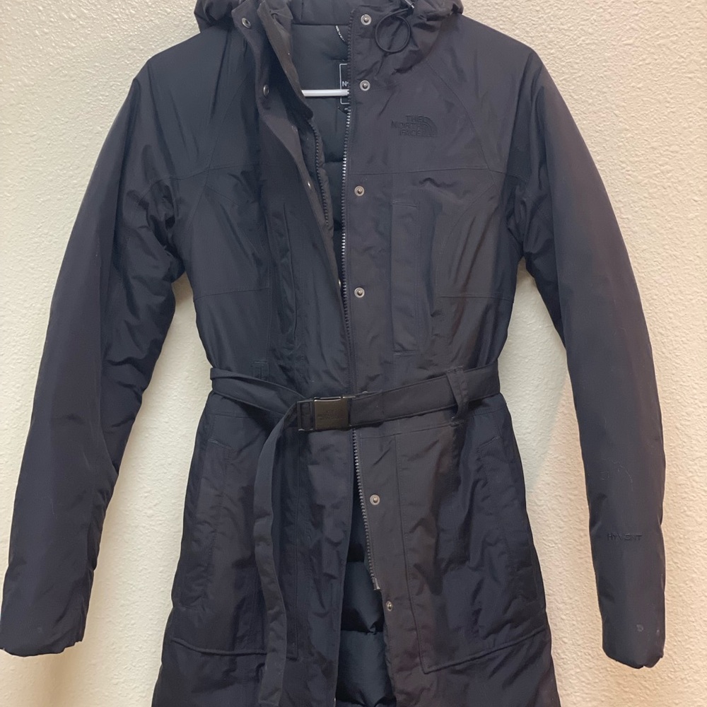 North face down parka XS Black